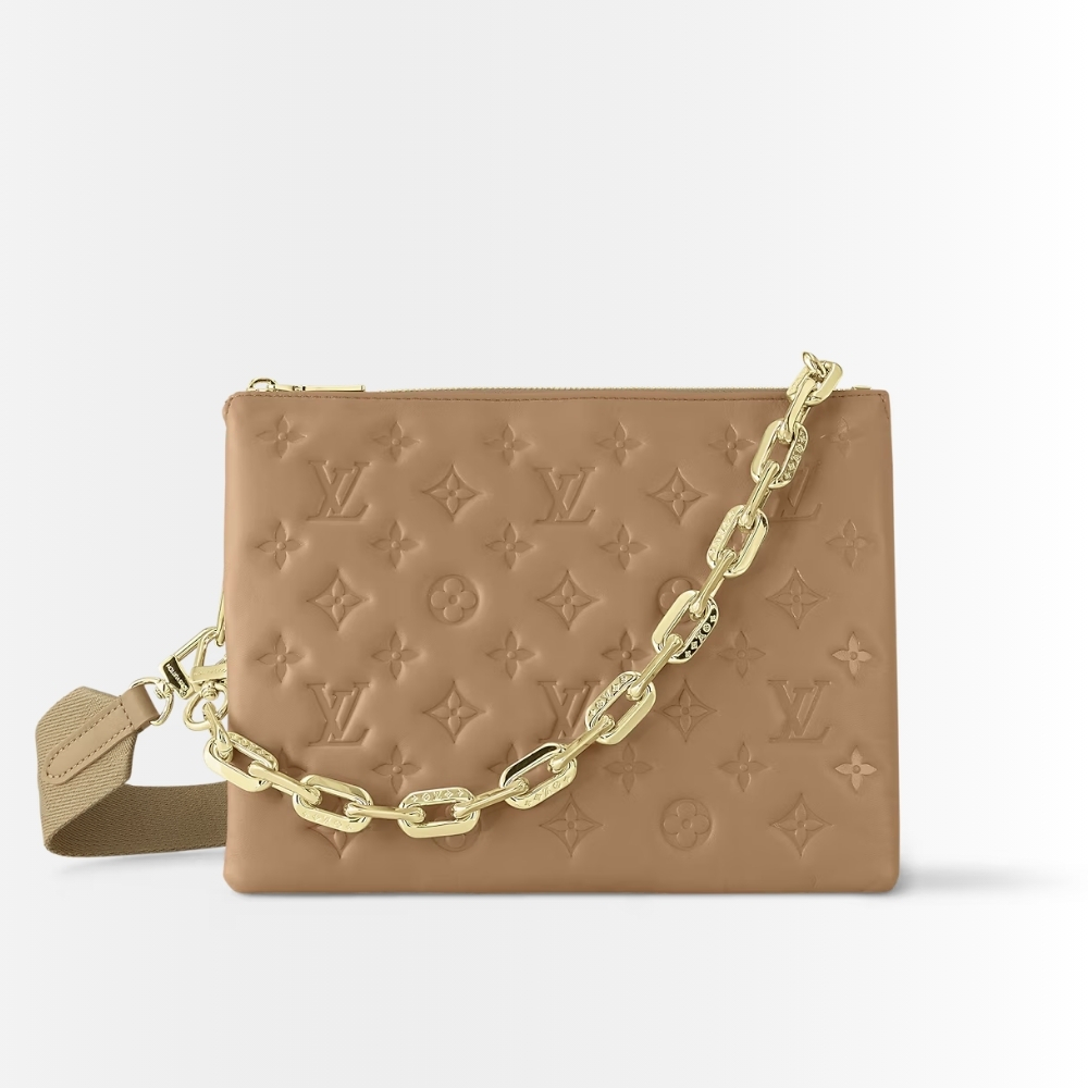 Louis Vuitton Coussin PM Camel Brown 26Cm M21261