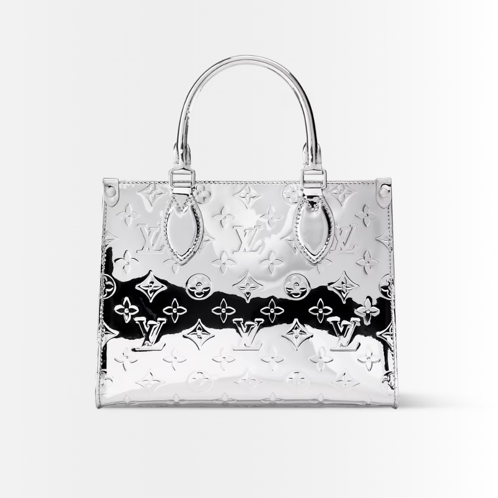 Louis Vuitton Onthego PM Silver 25Cm M26373