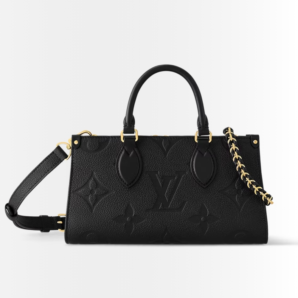 Louis Vuitton Onthego East West Black 25Cm M23640
