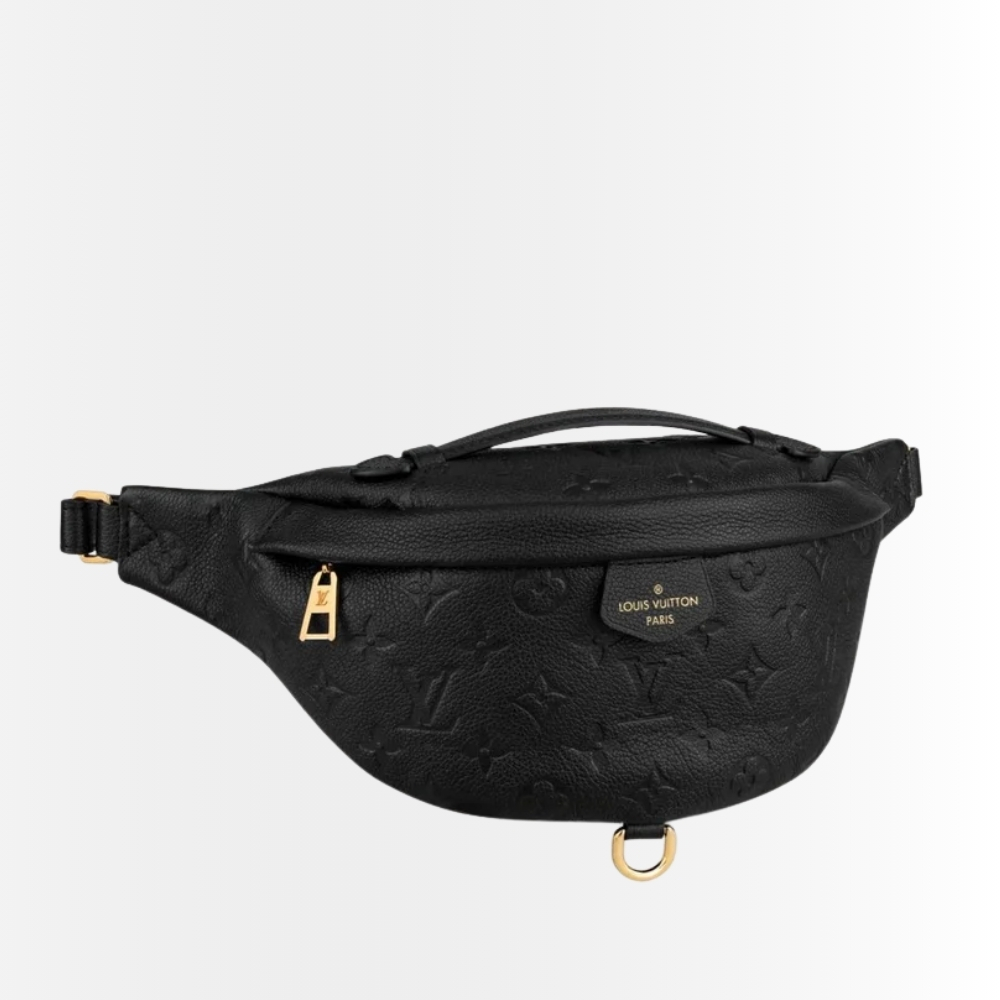 Louis Vuitton Monogram Empreinte Bumbag Black 37Cm M44812