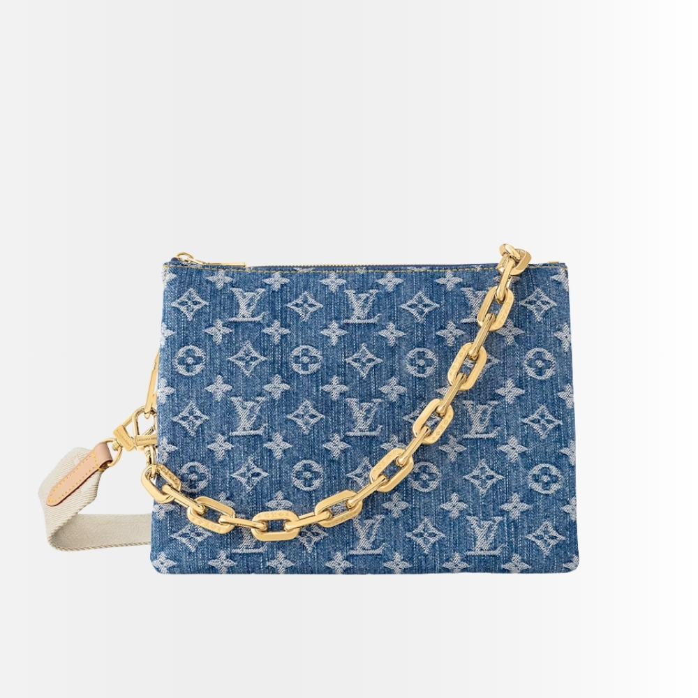 Louis Vuitton Coussin PM Denim Blue 26Cm M24564