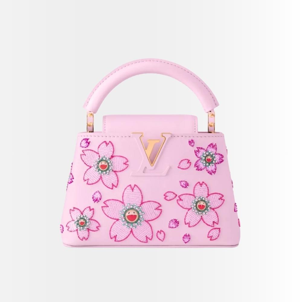 Louis Vuitton Capucines Mini Cherry Blossom Pink 21Cm M13249