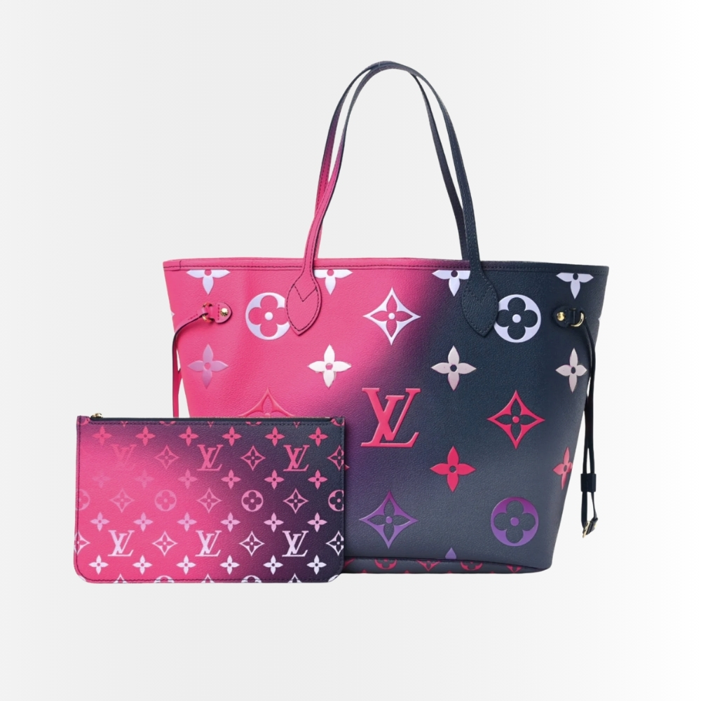 Louis Vuitton Neverfull MM Midnight Fuchsia 31cm M20511