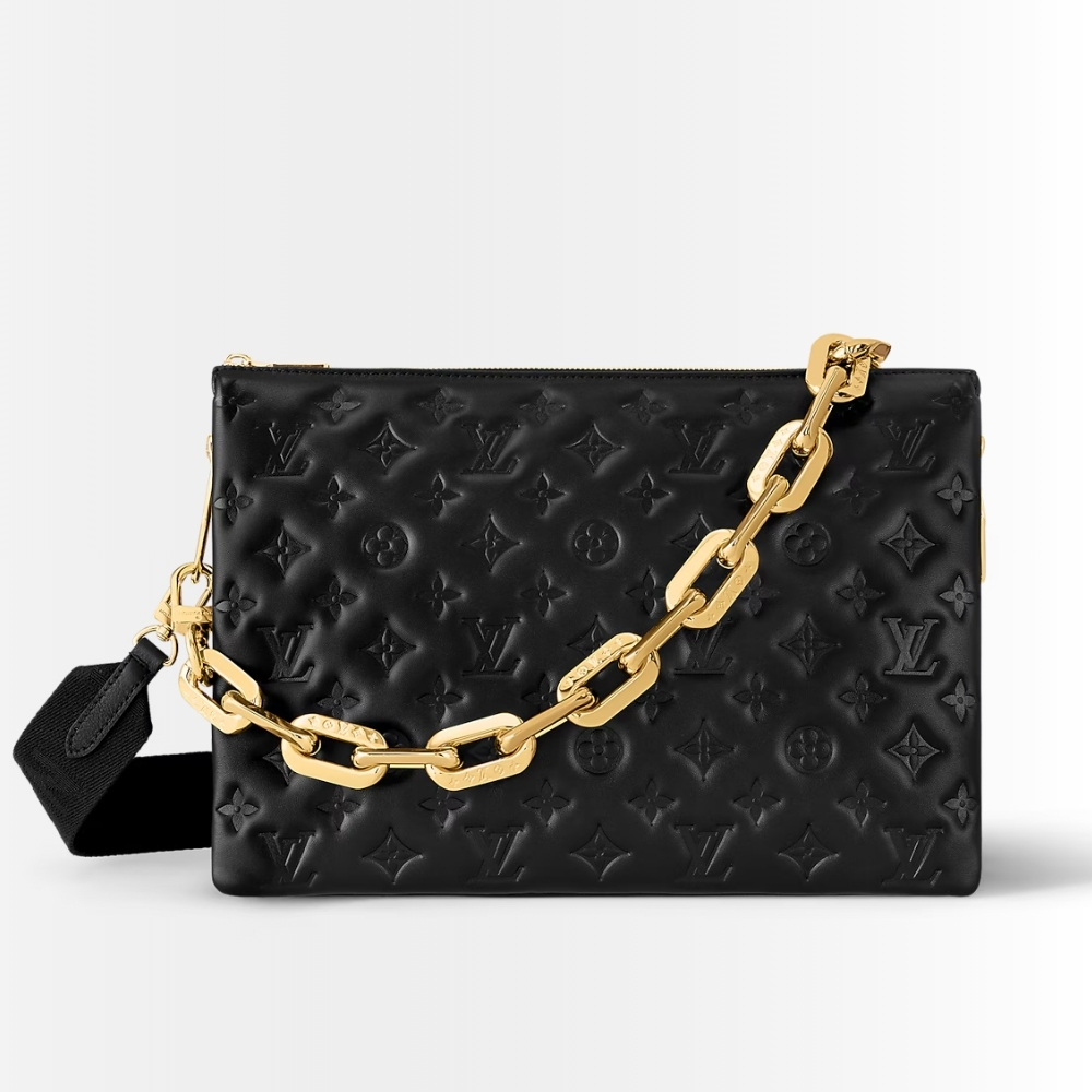 Louis Vuitton Coussin MM Black 34Cm M21264