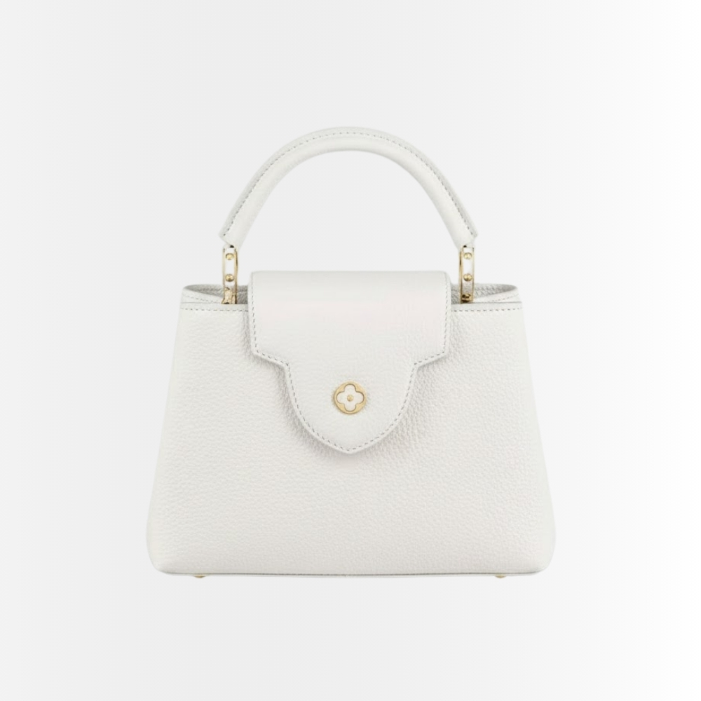 Louis Vuitton Capucines Mini White 20Cm