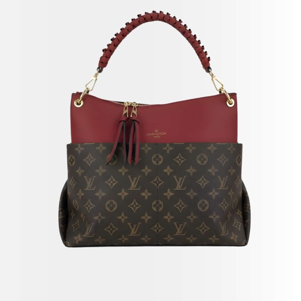 Louis Vuitton Maida Hobo Monogram Red 33Cm