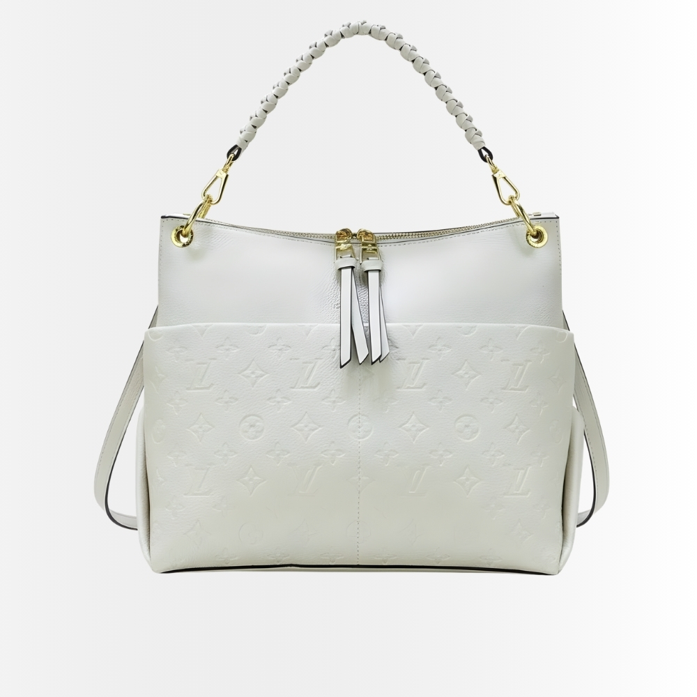 Louis Vuitton Maida Hobo White 33Cm