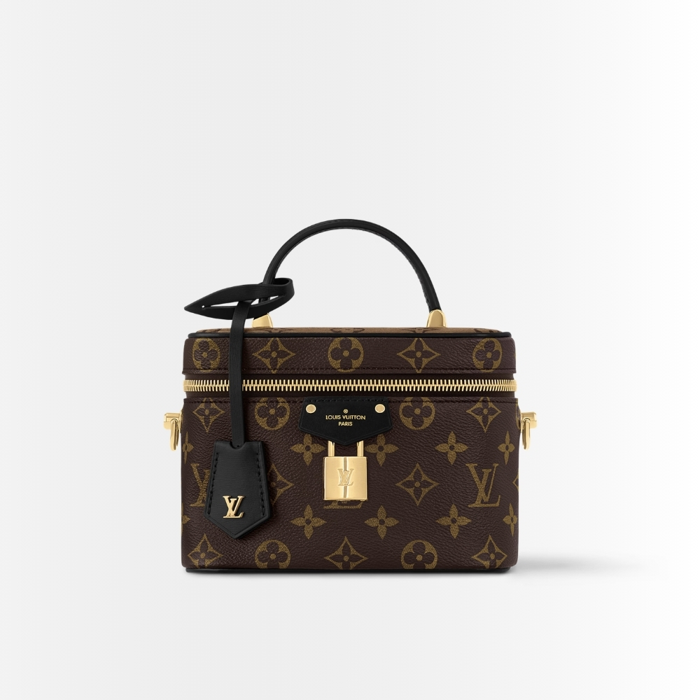 Louis Vuitton Vanity PM Monogram Brown 19Cm M47128