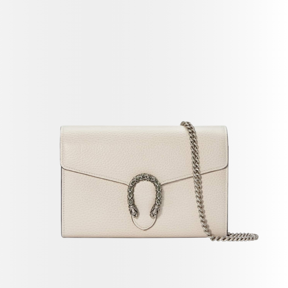 Gucci Dionysus Mini Chain Bag White 20Cm 401231 CAOGM 9174