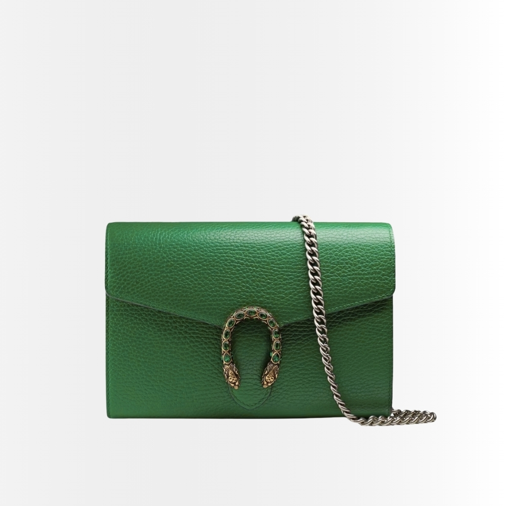 Gucci Dionysus Mini Chain Bag Green 20Cm 401231 CAOGX 3120