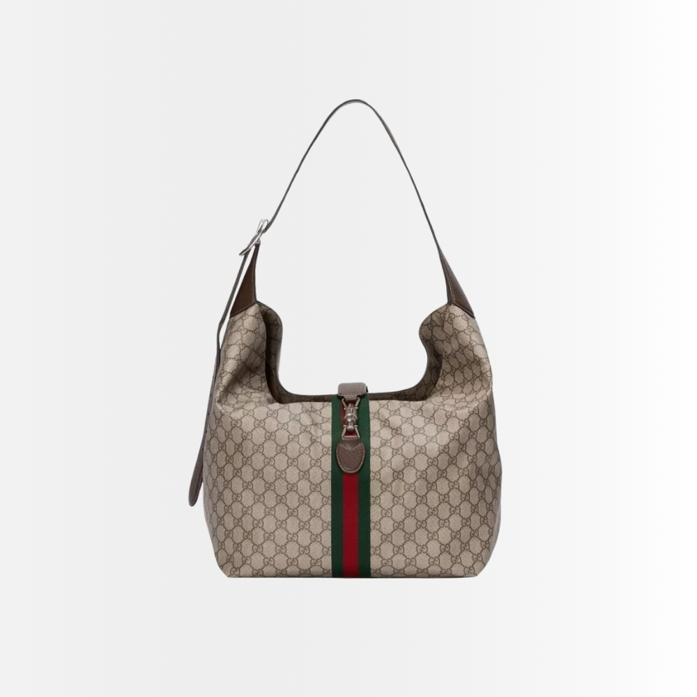 Gucci Jackie 1961 Medium Shoulder Bag Beige 35Cm 758684 FACIP 8747