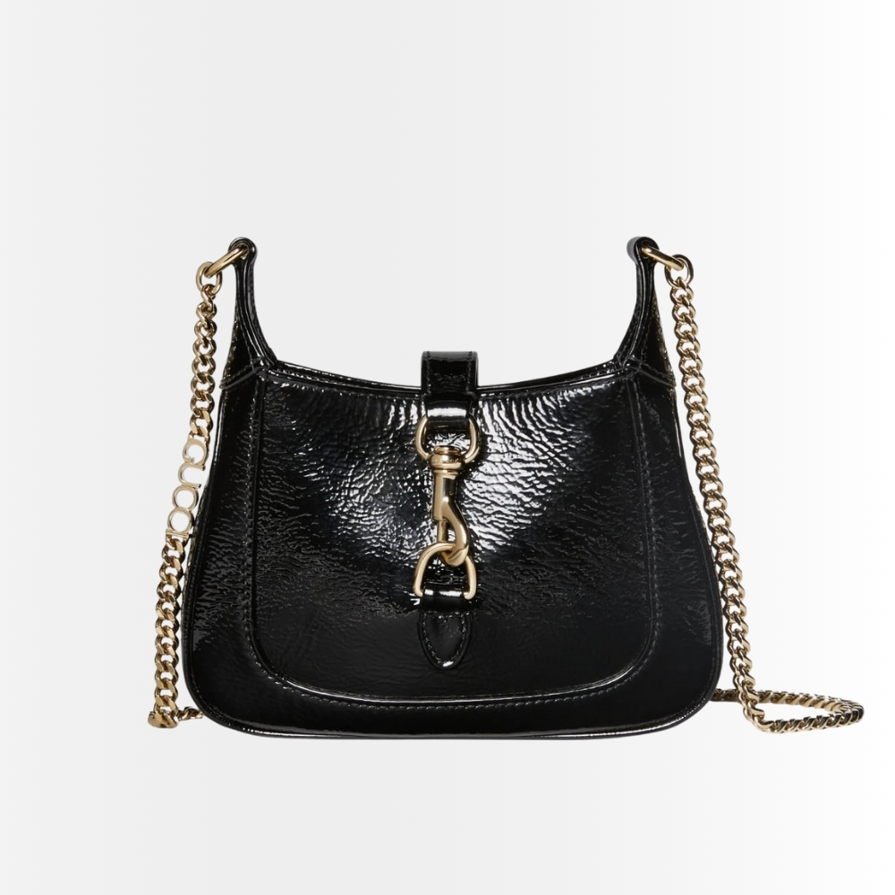 Gucci Jackie Notte Mini Shoulder Bag Black 19Cm 782889 0P50G 1000