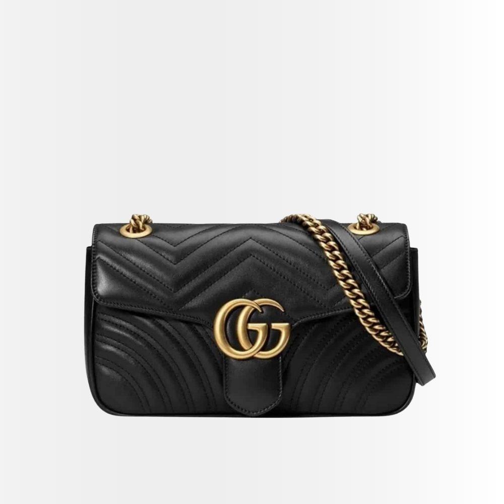 Gucci Marmont Medium Matelassé Shoulder Bag 26Cm 837267 AAE38 1000