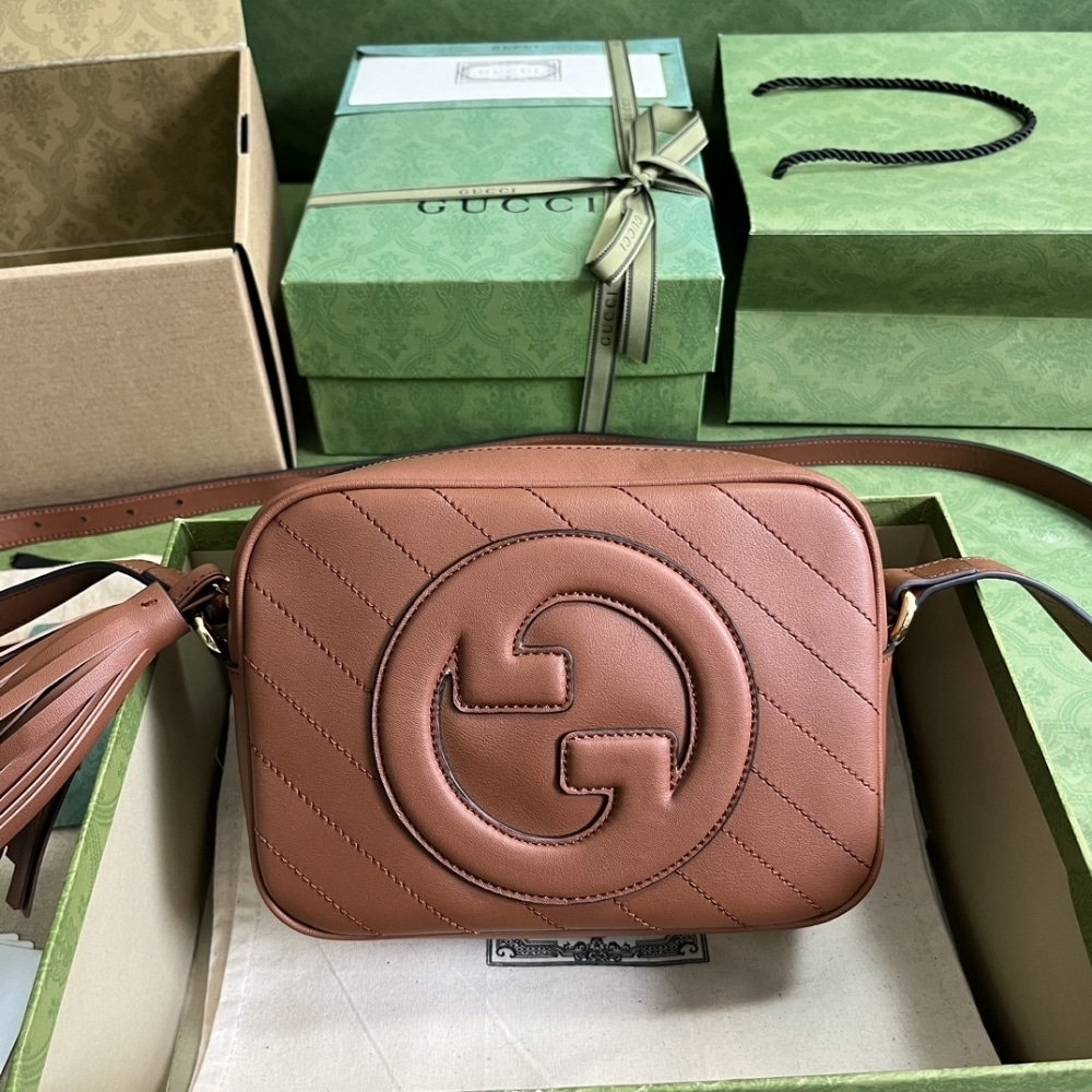 Gucci Blondie Small Shoulder Bag Brown 21cm 742360 1IV0G 6420 - Image 5