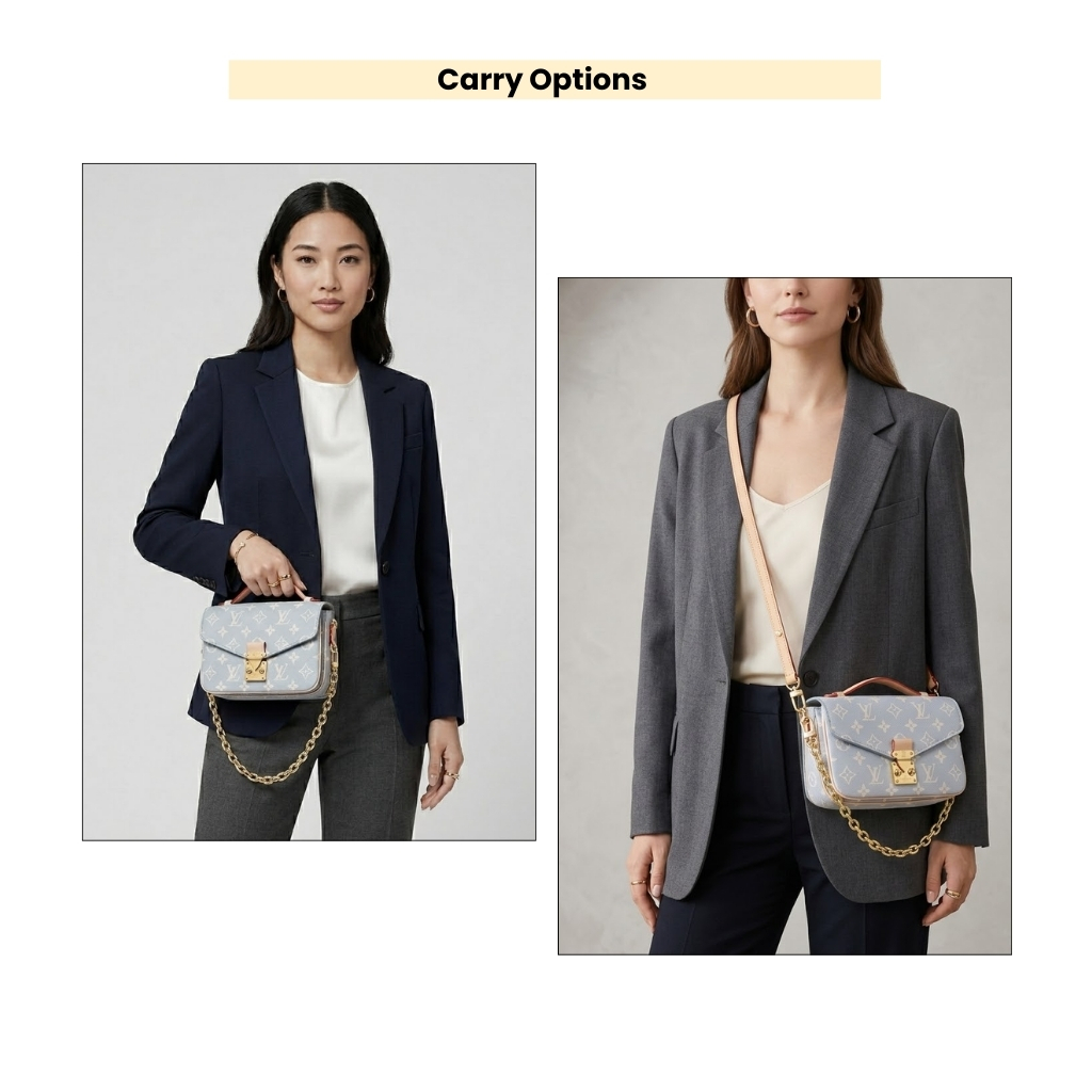 Louis Vuitton Pochette Métis East West Trianon Blue 21Cm M12429 - Image 12