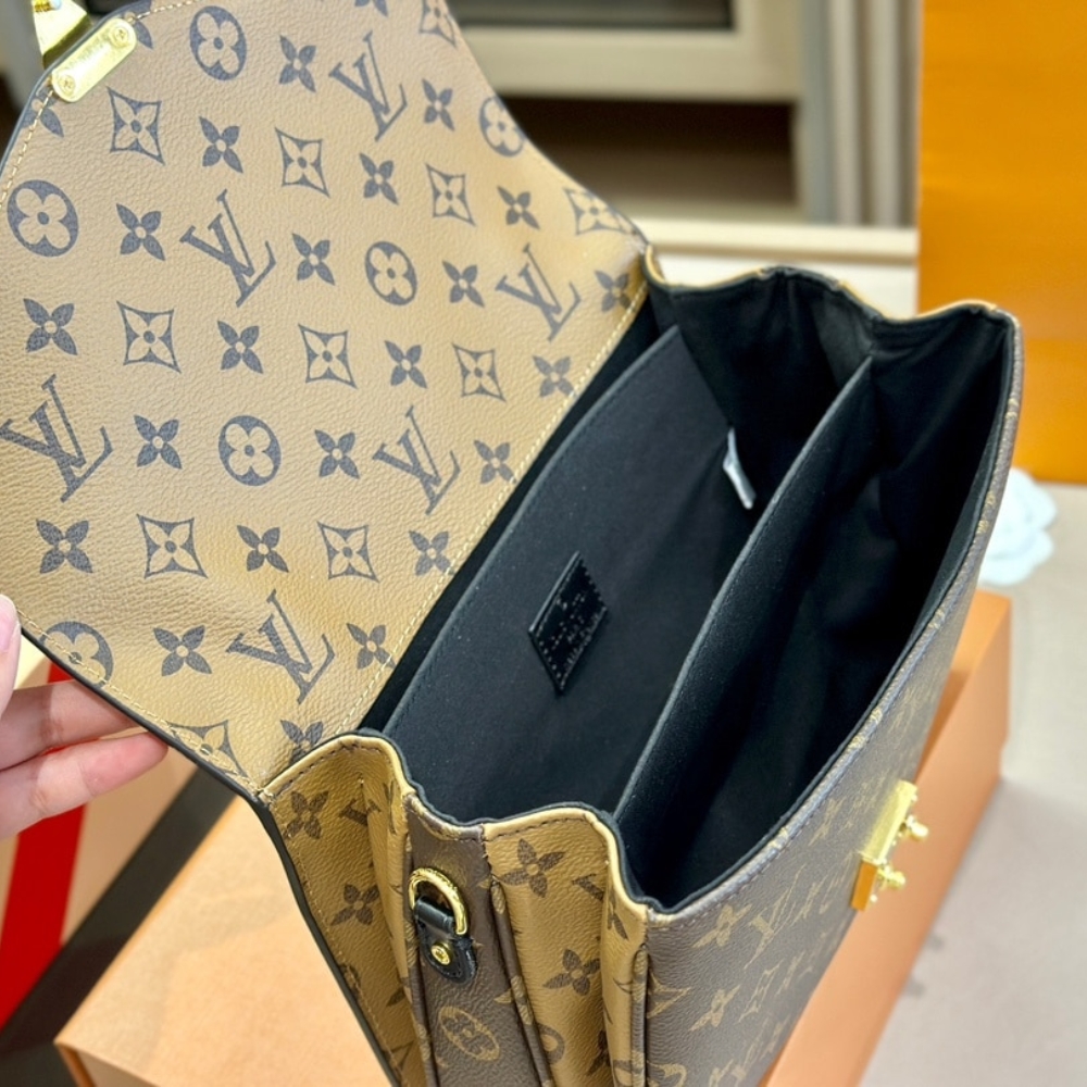 Louis Vuitton Pochette Métis Monogram Reverse Brown 25Cm M44876 - Image 12