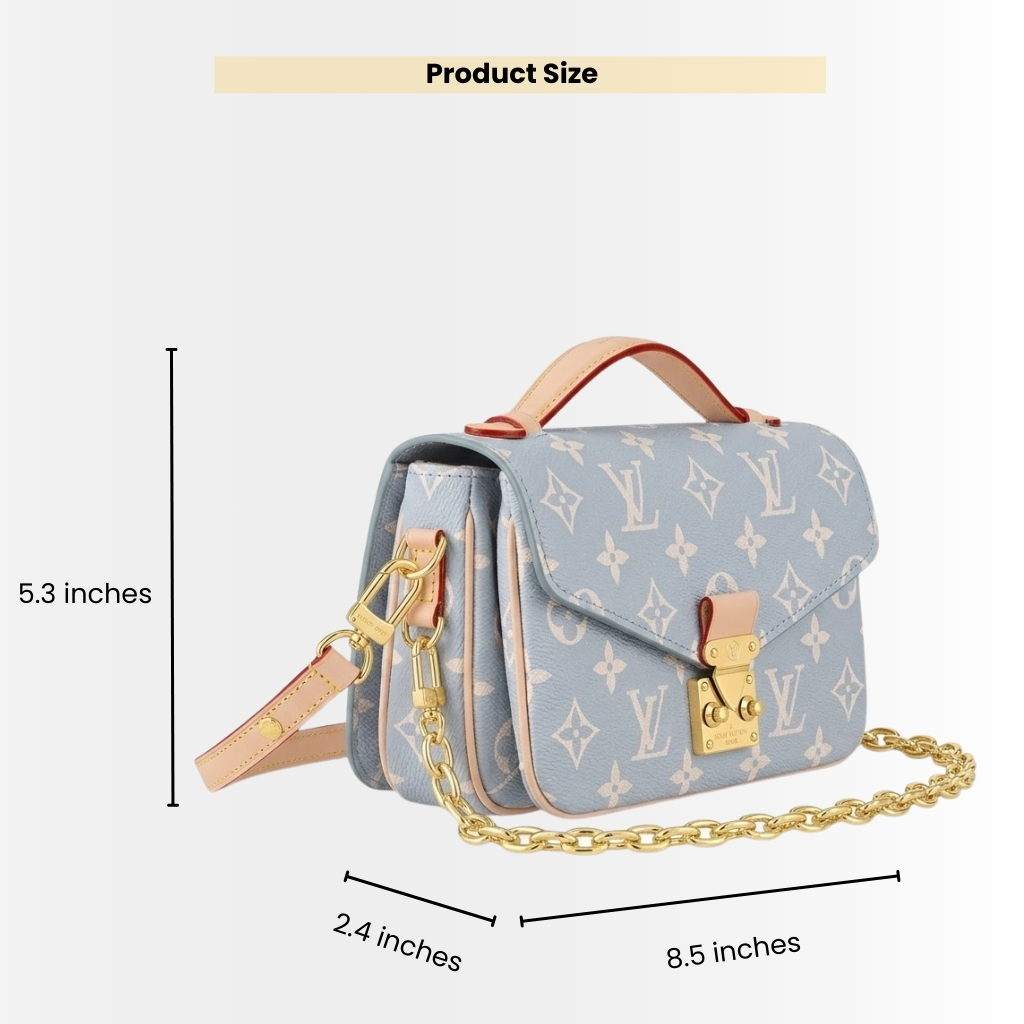 Louis Vuitton Pochette Métis East West Trianon Blue 21Cm M12429 - Image 3