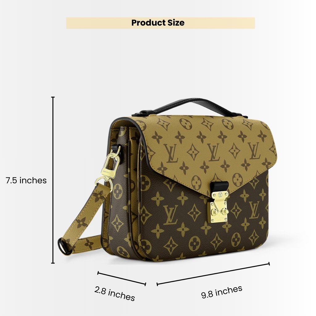 Louis Vuitton Pochette Métis Monogram Reverse Brown 25Cm M44876 - Image 3