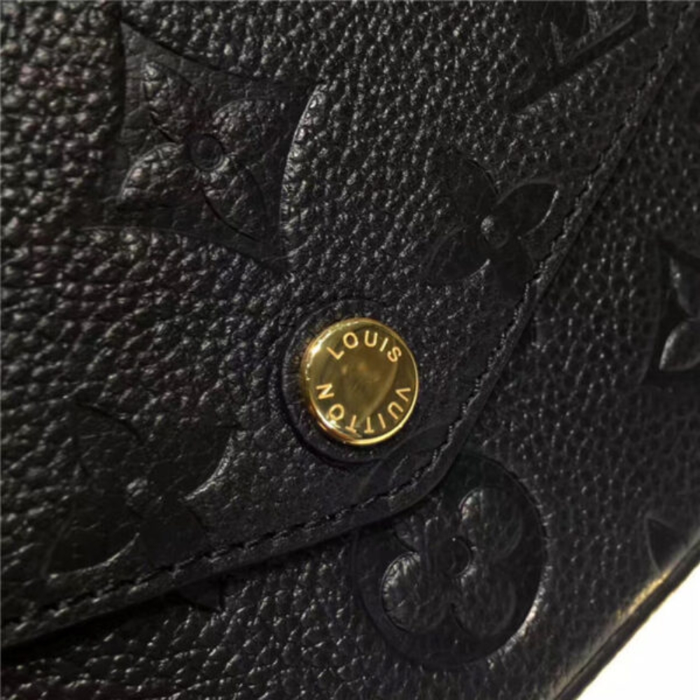 Louis Vuitton Félicie Pochette Black 21Cm M82477 - Image 8