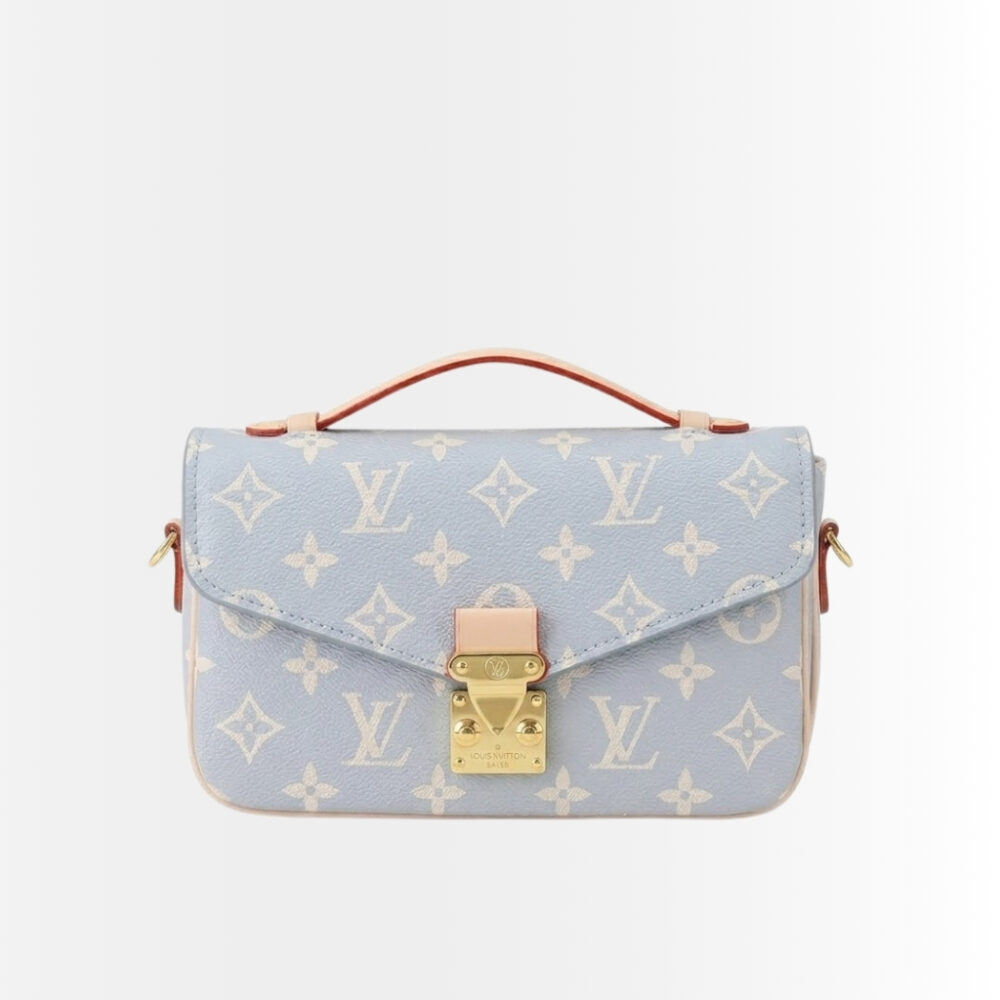 Louis Vuitton Pochette Métis East West Trianon Blue 21Cm M12429