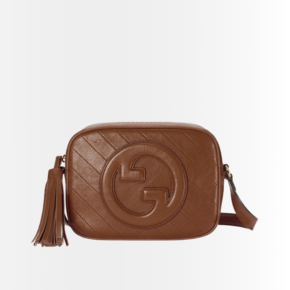 Gucci Blondie Small Shoulder Bag Brown 21cm ‎742360 1IV0G 6420